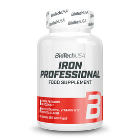 Iron Professional - 60 comprimés - BioTechUSA France