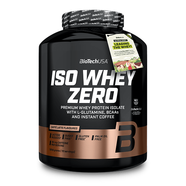 Iso Whey Zero Caffé latte - 1816 g BioTechUSA