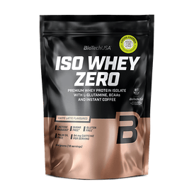 Iso Whey Zero Caffé latte - 454 g - BioTechUSA France
