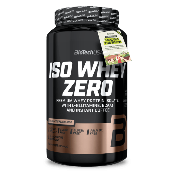 Iso Whey Zero Caffé latte - 908 g BioTechUSA