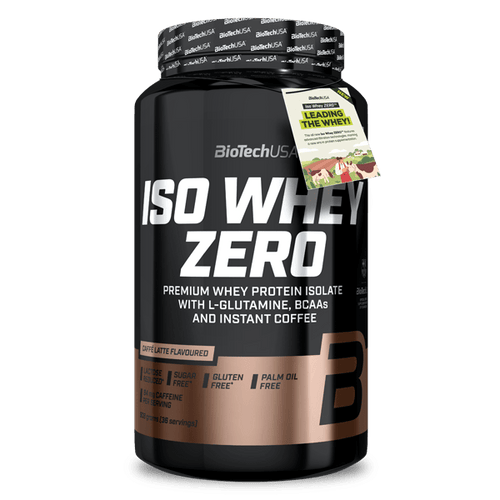 Iso Whey Zero Caffé latte - 908 g - BioTechUSA France