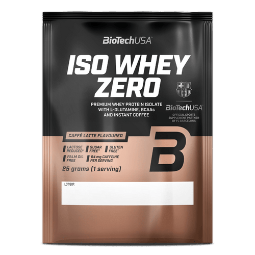 Iso Whey Zero Caffé latte - 25 g - BioTechUSA France