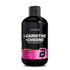 L - Carnitine + Chrome - 500 ml - BioTechUSA France