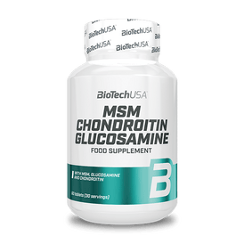 MSM Chondroitin Glucosamine - 60 comprimés - BioTechUSA France