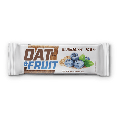 Oat&Fruit barre aux flocons d’avoine - 70 g - BioTechUSA France
