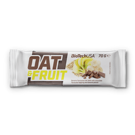 Oat&Fruit barre aux flocons d’avoine - 70 g - BioTechUSA France