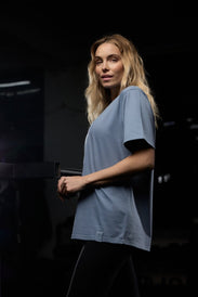 Heavyweight Oversized T-shirt pour femme - BioTechUSA France