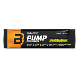 Poudre pour boisson Pump Caffeine Free - 11 g - BioTechUSA France
