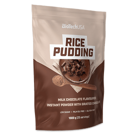 Rice Pudding - 1000 g chocolat au lait - BioTechUSA France