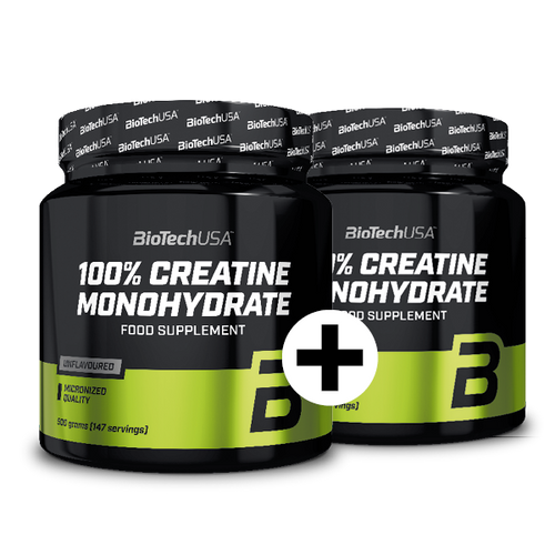 100% Micronized Creatine Monohydrate 2x500 g