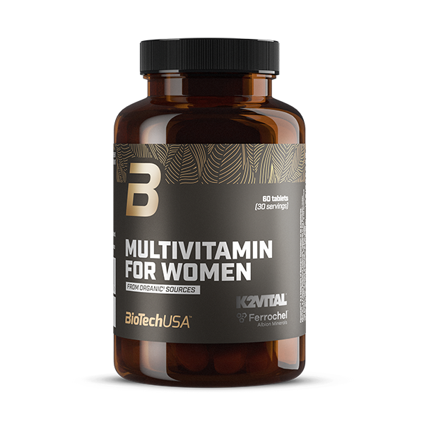 Multivitamin For Women from organic sources - 60 comprimés
