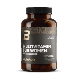 Multivitamin For Women from organic sources - 60 comprimés - BioTechUSA France
