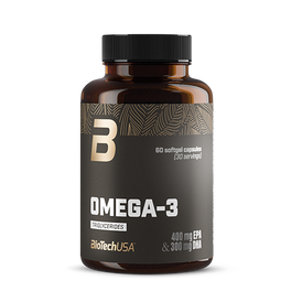 Omega - 3 Triglycerides - 60 capsules molles - BioTechUSA France