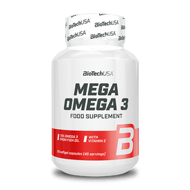 Mega Omega 3 - 90 capsules molles - BioTechUSA France