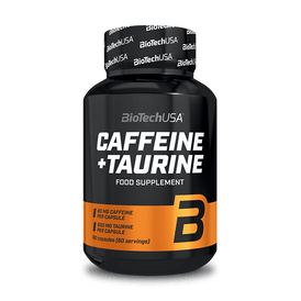 Caffeine + Taurine - 60 gélules - BioTechUSA France
