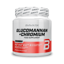 Glucomannan + Chromium - 225 g - BioTechUSA France