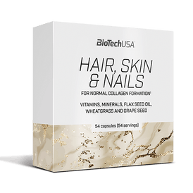 Hair, Skin & Nails - 54 capsules - BioTechUSA France