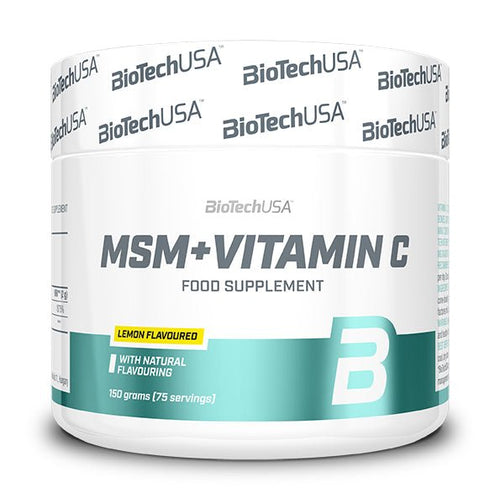MSM+Vitamin C boisson en poudre avec de la vitamine C et du MSM BioTechUSA France