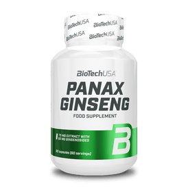 Panax Ginseng - 60 capsules - BioTechUSA France