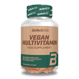 Comprimés Vegan Multivitamin - 60 comprimés - BioTechUSA France