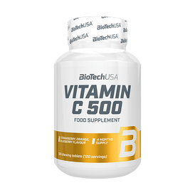 Vitamin C 500 - 120 tablettes - BioTechUSA France