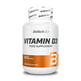 Vitamin D3 - 120 comprimés - BioTechUSA France