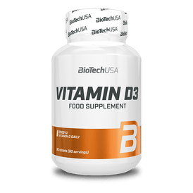 Vitamin D3 - 60 comprimés - BioTechUSA France