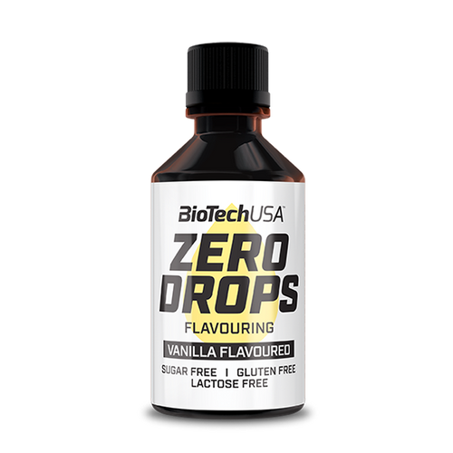 Zero Drops 50 ml gouttes aromatisantes - BioTechUSA